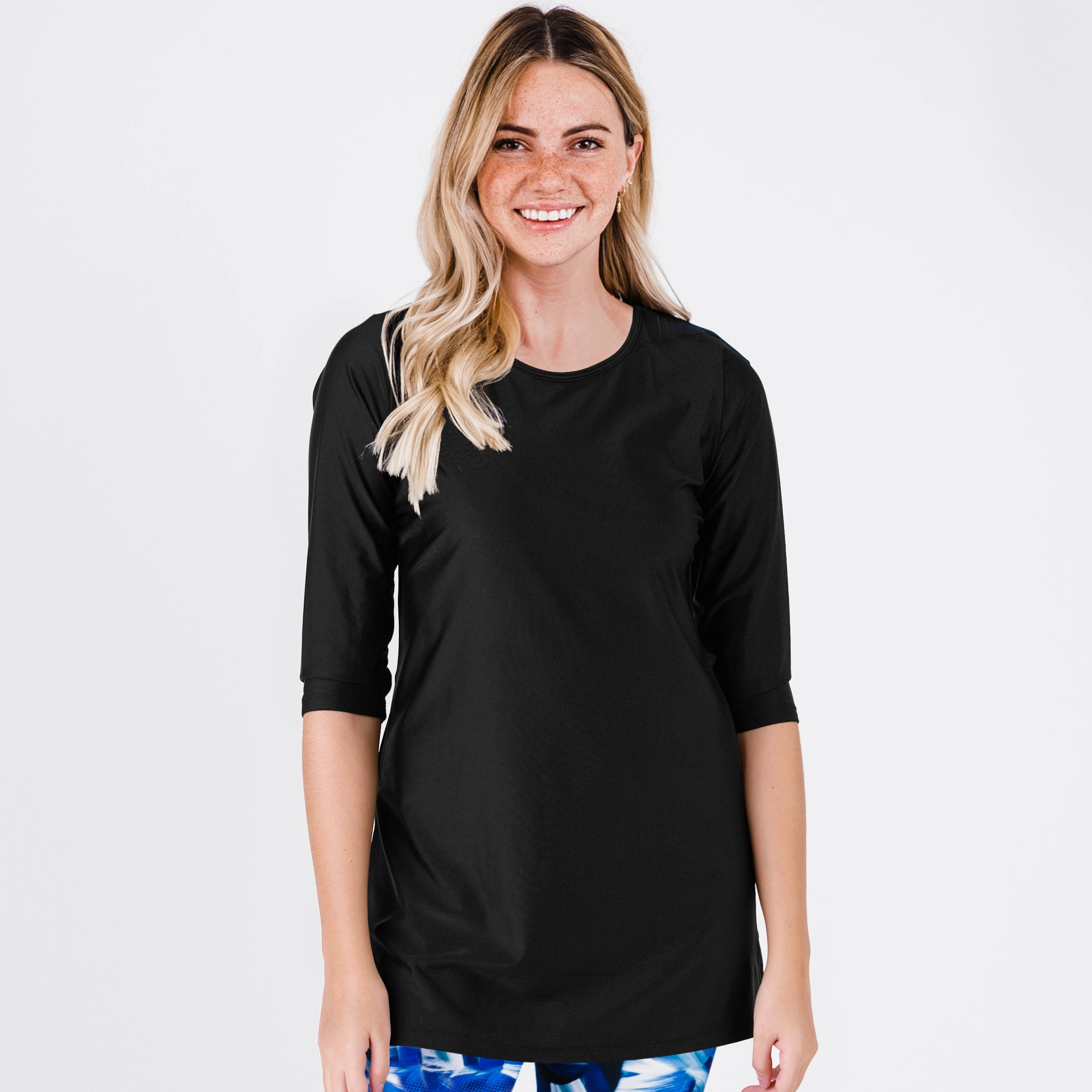 Women's Gia 3/4 Sleeve Swim Tunic