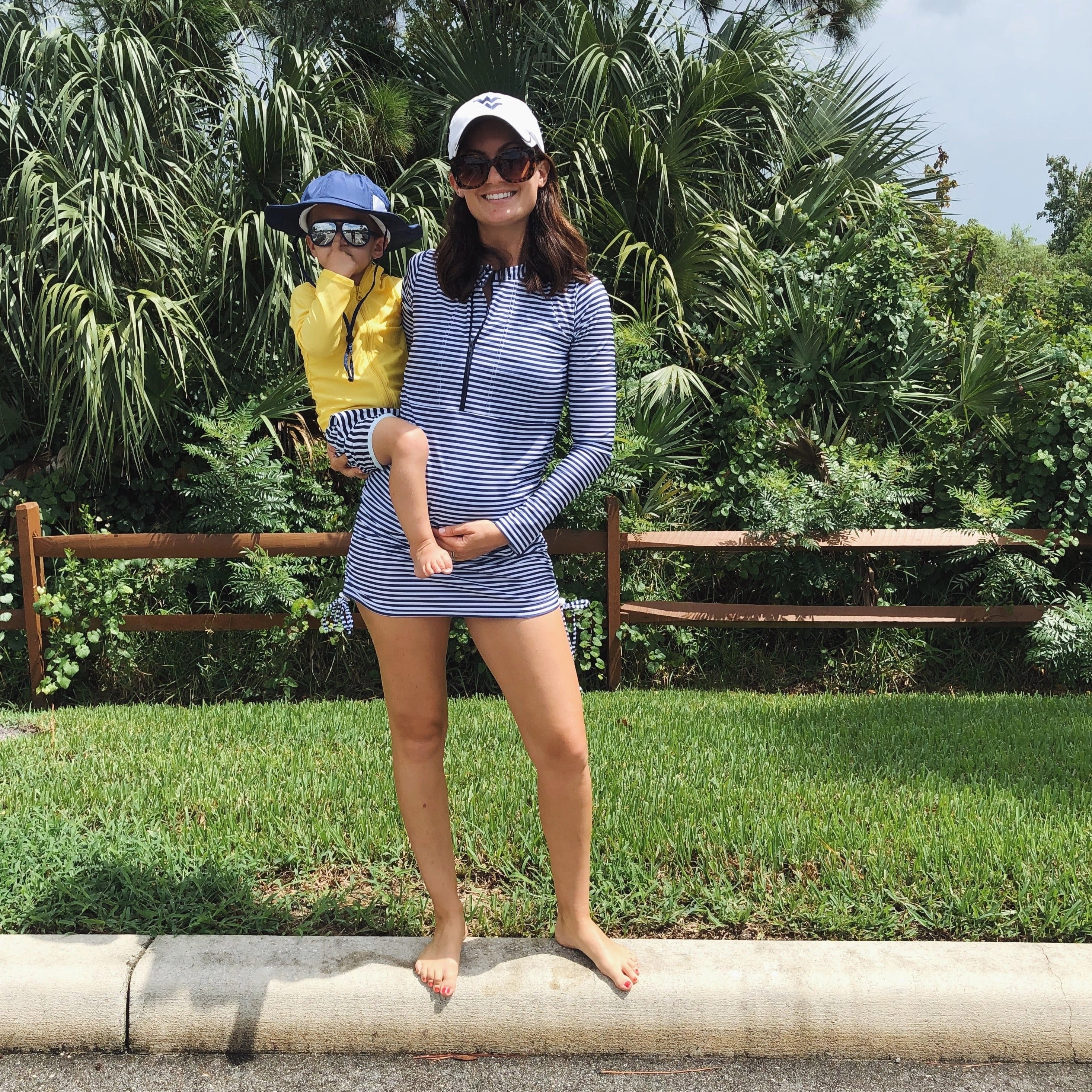 Women's Half Zip Swim Dress Cover Up | "Stunner"