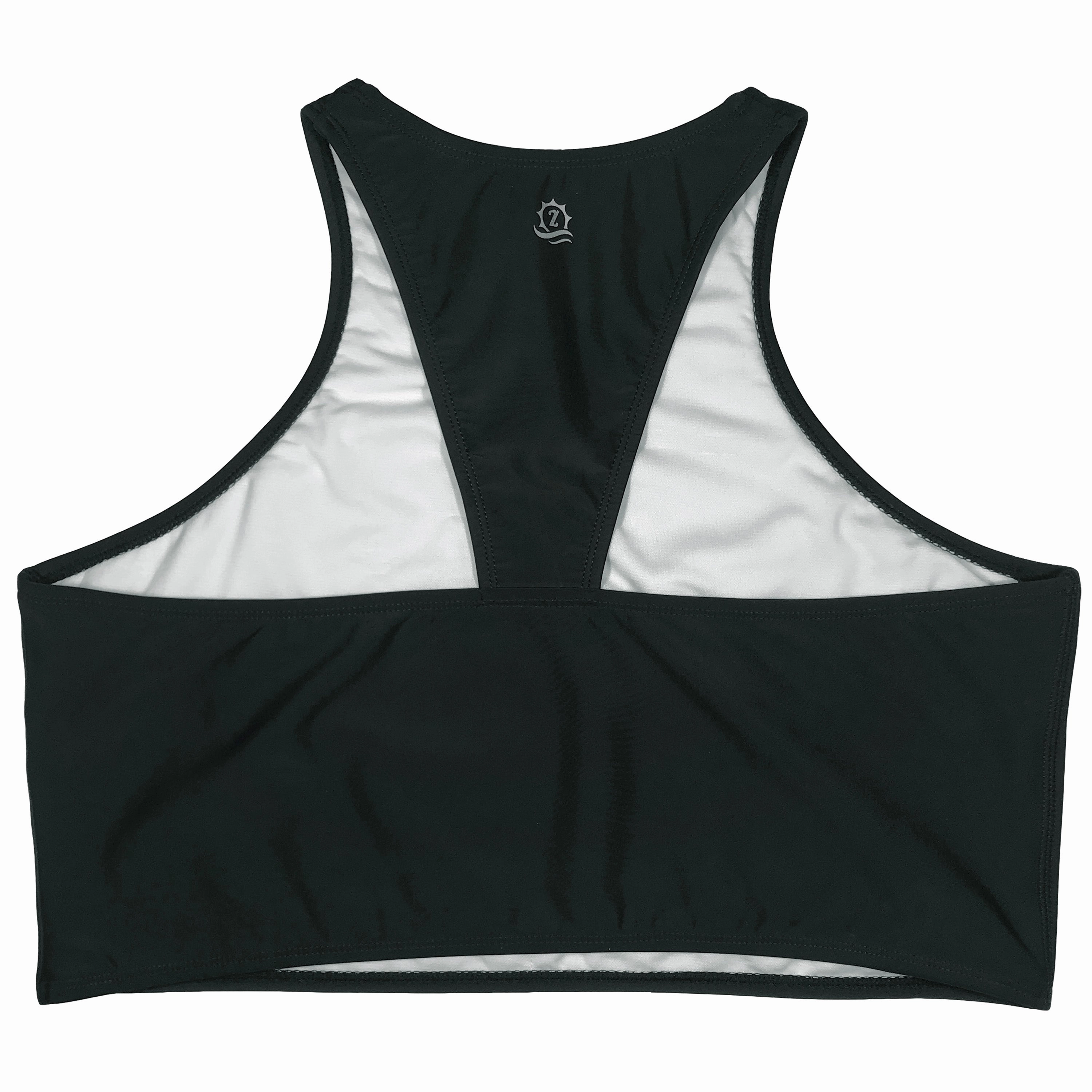Women's Halter Bikini Top | "Black???