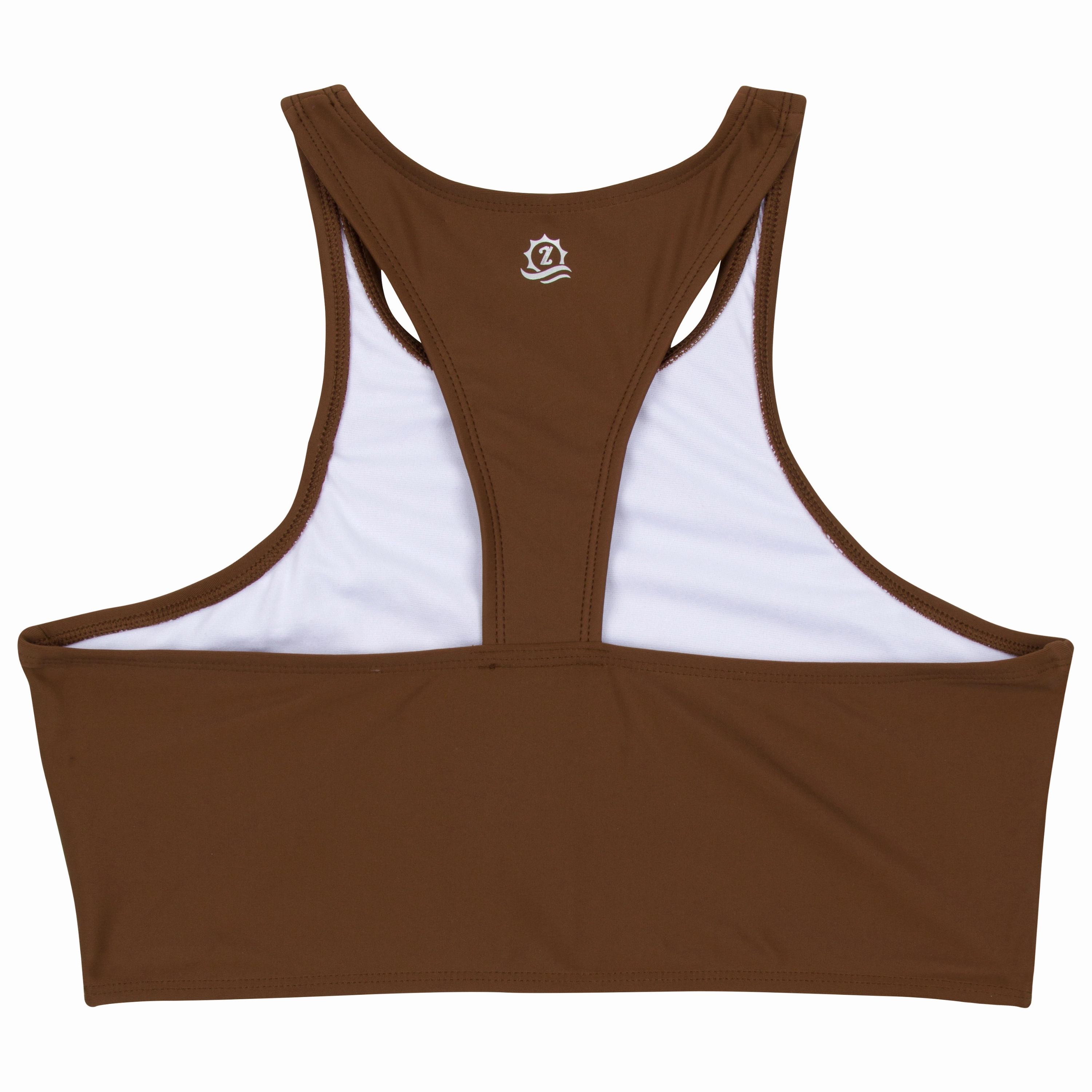 Women's Halter Bikini Top | "Cold Brew"