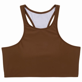 Women's Halter Bikini Top | "Cold Brew"