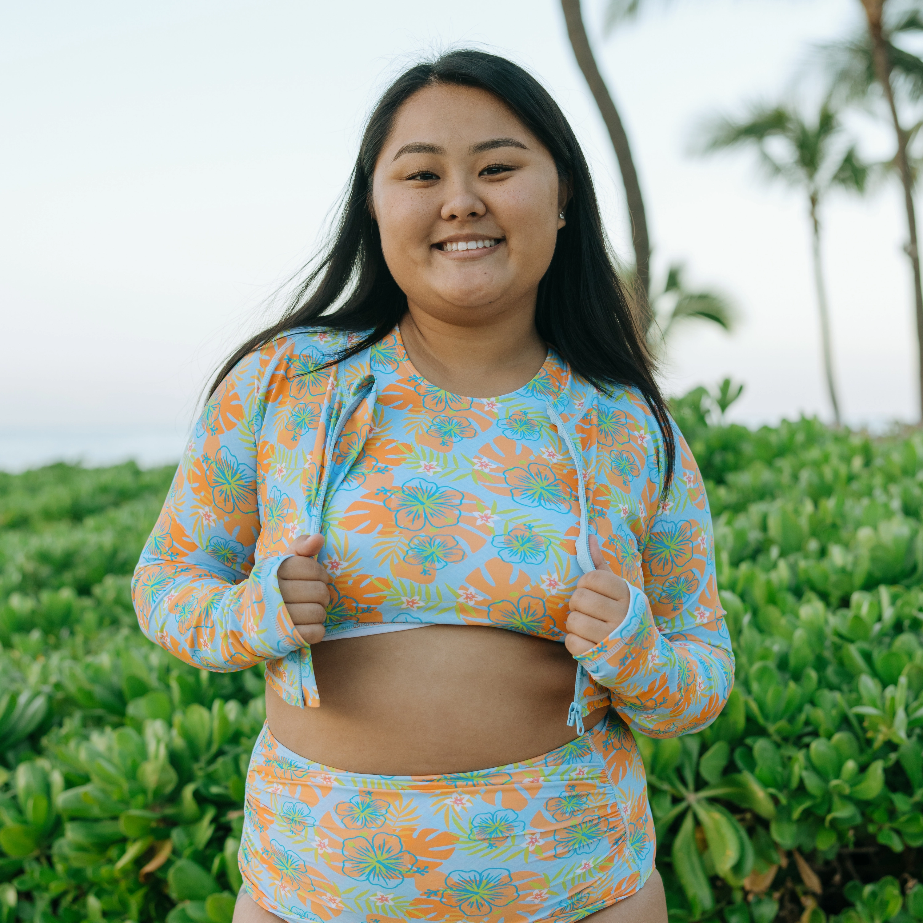 Women's Halter Bikini Top | "Groovy"