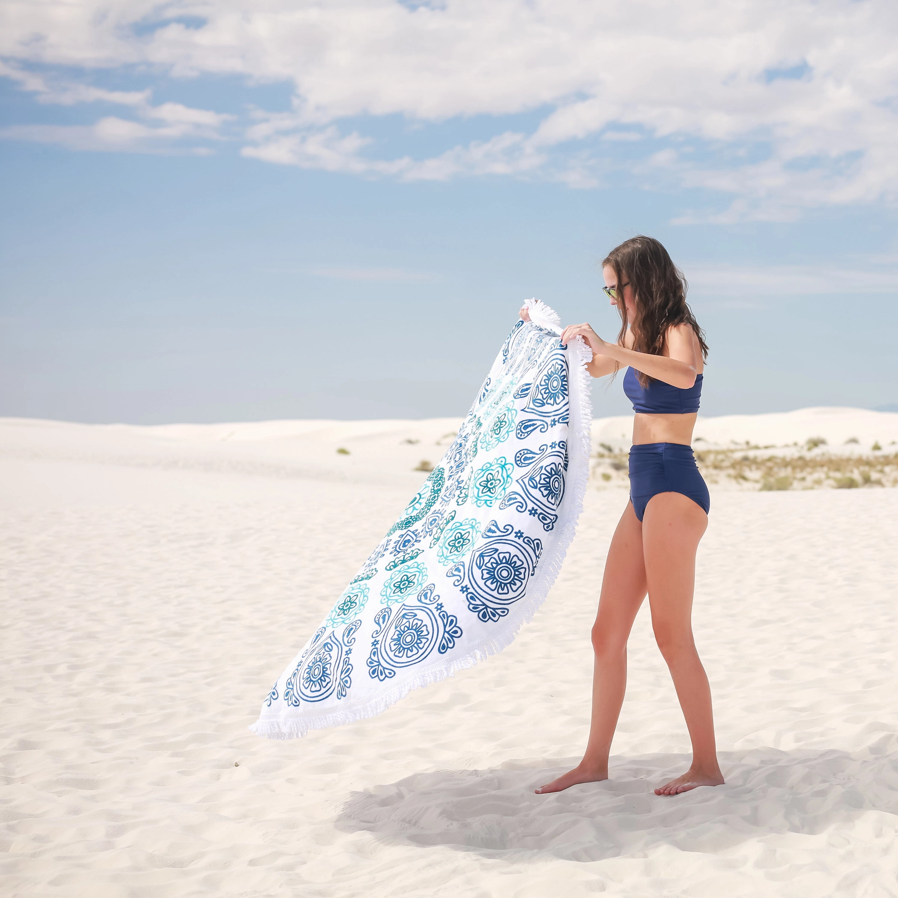 Women's Halter Bikini Top | "Navy"