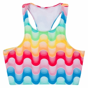 Women's Halter Bikini Top | "Surf's Up"