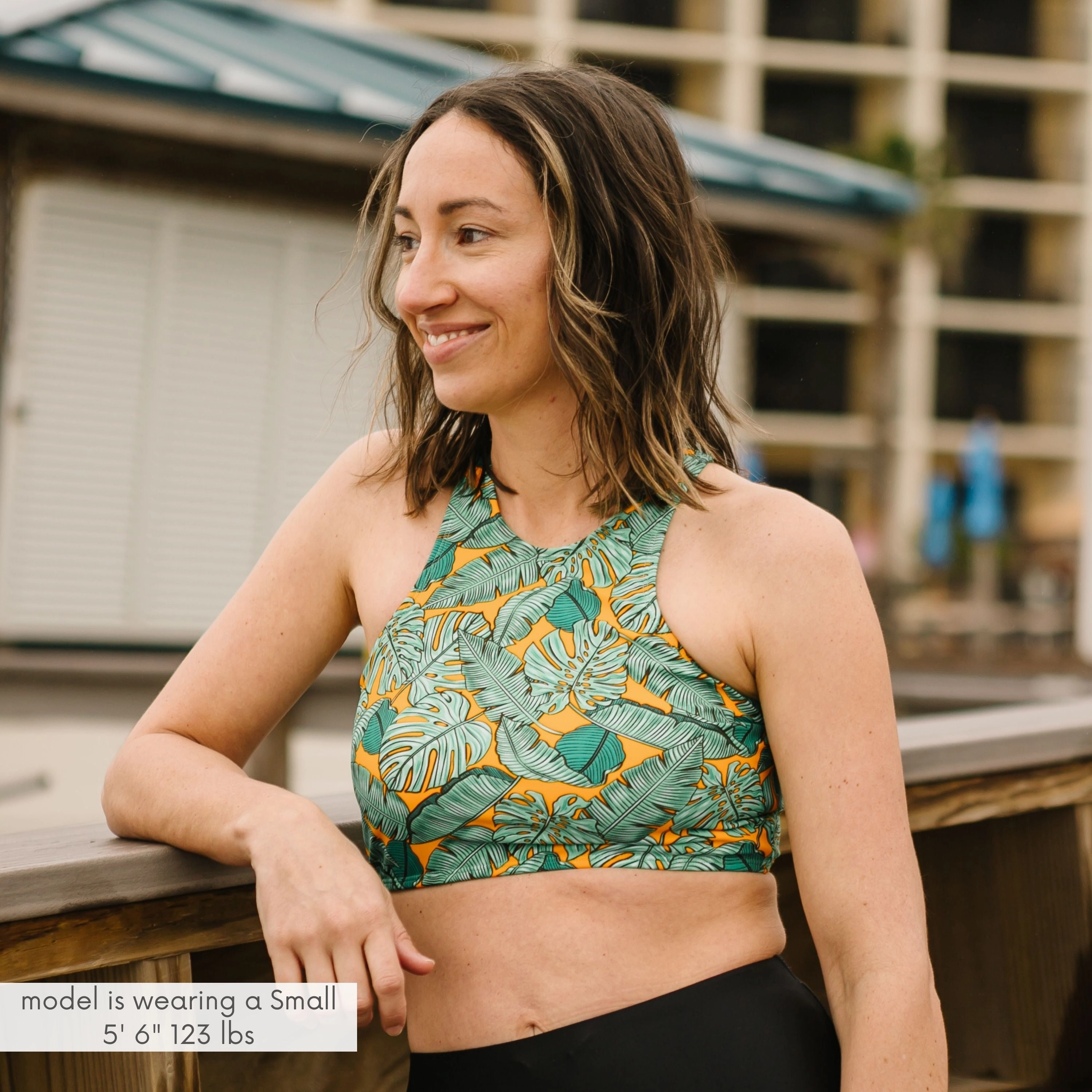 Women's Halter Bikini Top | "The Tropics"