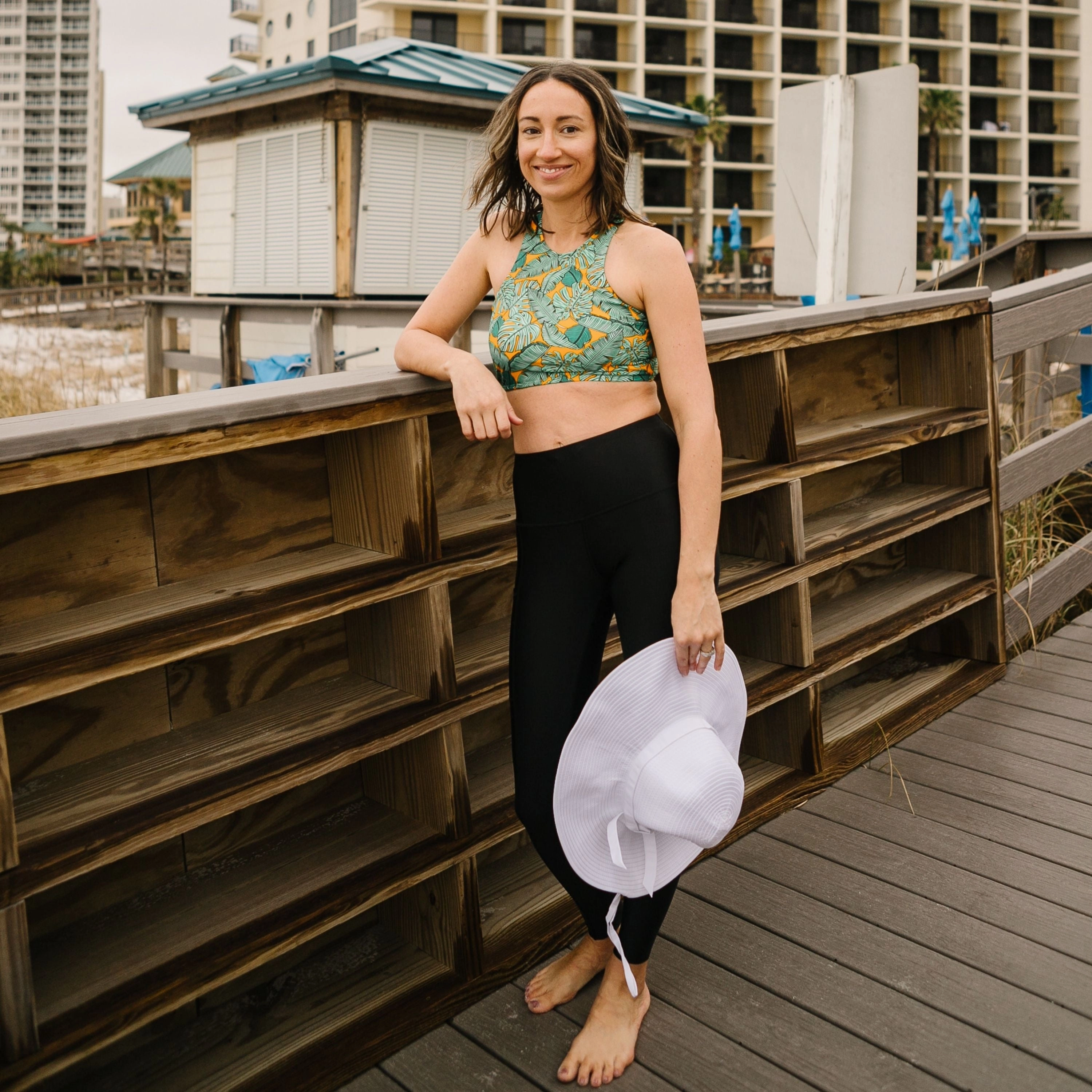 Women's Halter Bikini Top | "The Tropics"