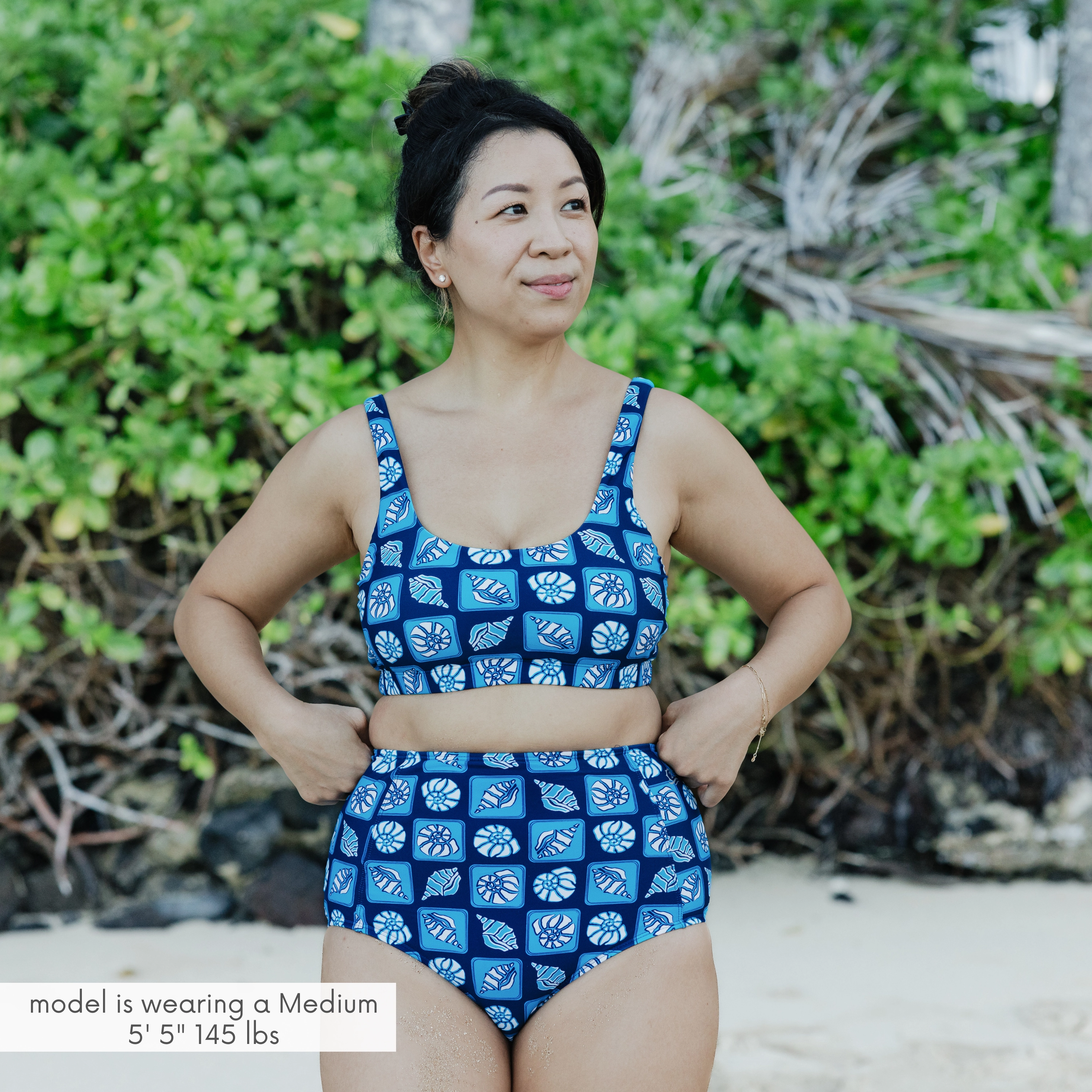 Women's High Waist Bikini Bottoms | ???Coastal???
