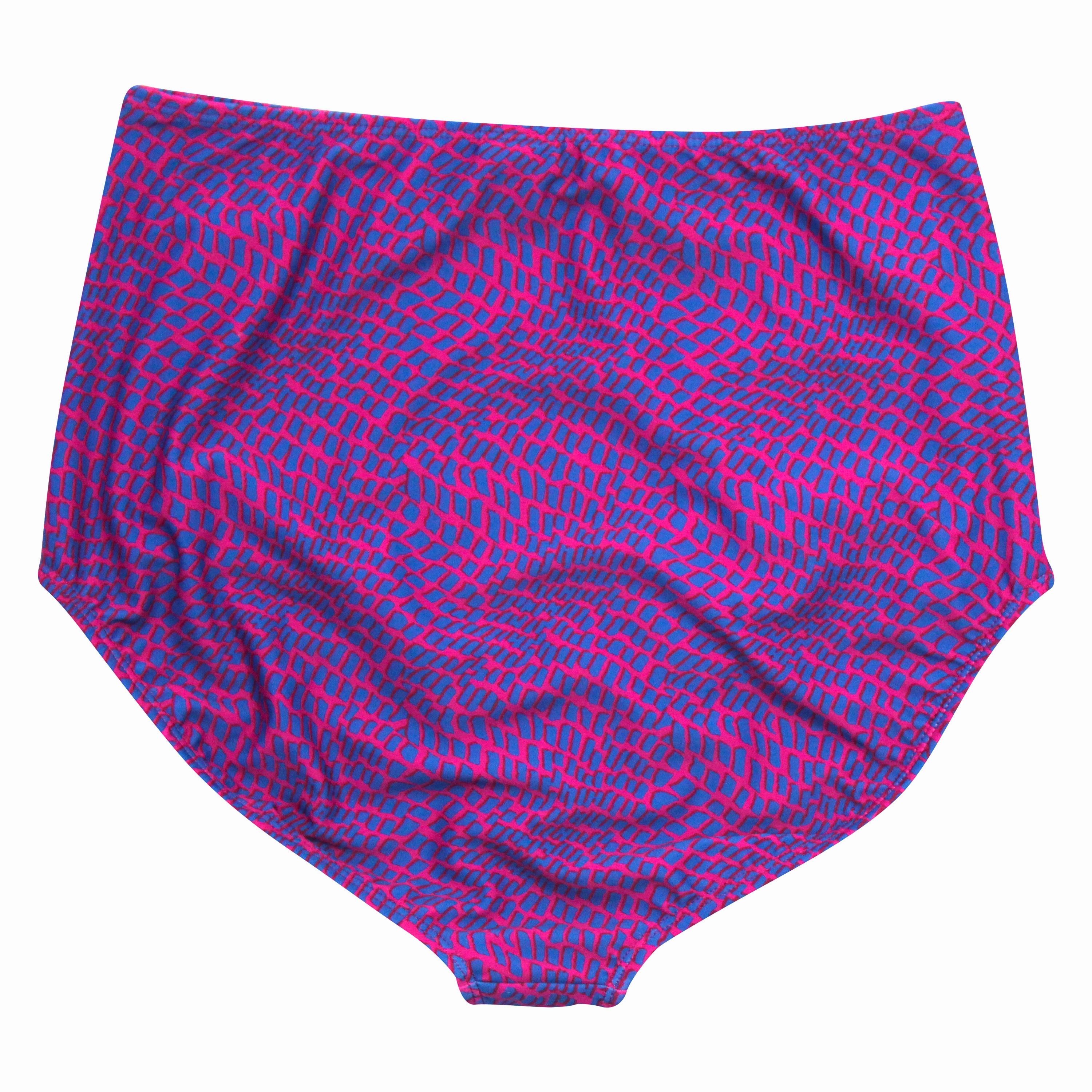Women's High Waist Bikini Bottoms Ruched | "In Disguise"