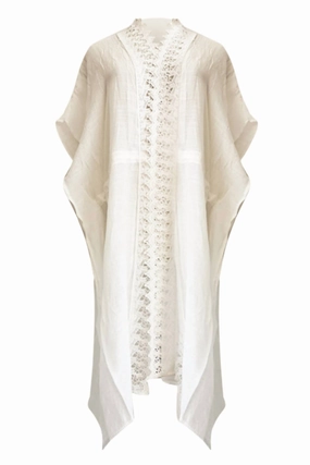 Women's Lace Cover Up In White