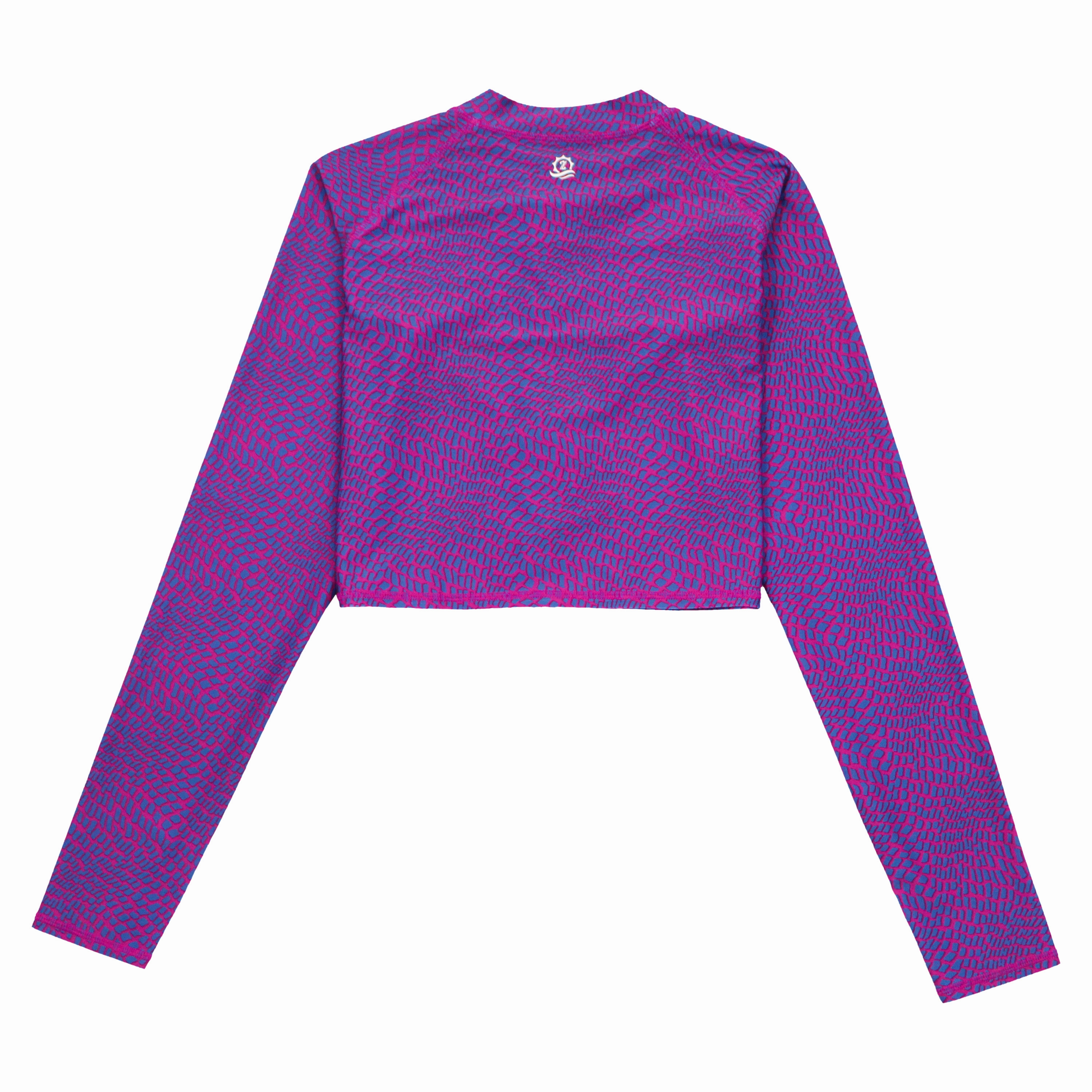 Women's Long Sleeve Crop Rash Guard | ???In Disguise???