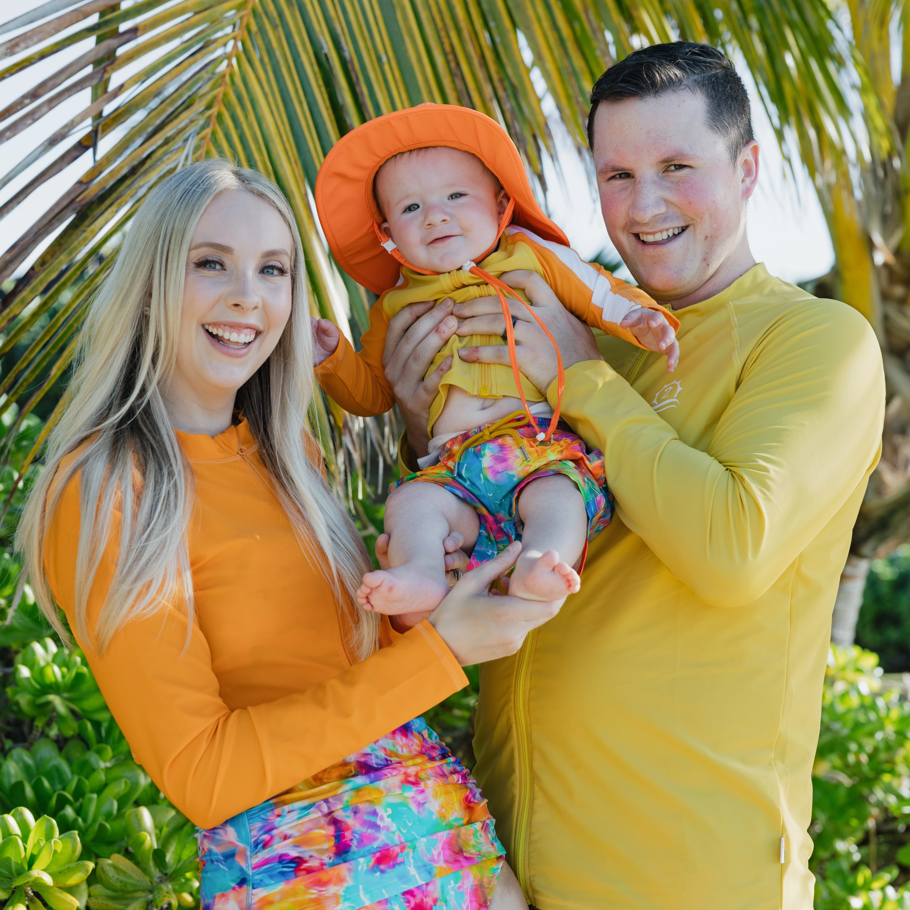 Women's Long Sleeve Crop Rash Guard | ???Orange"