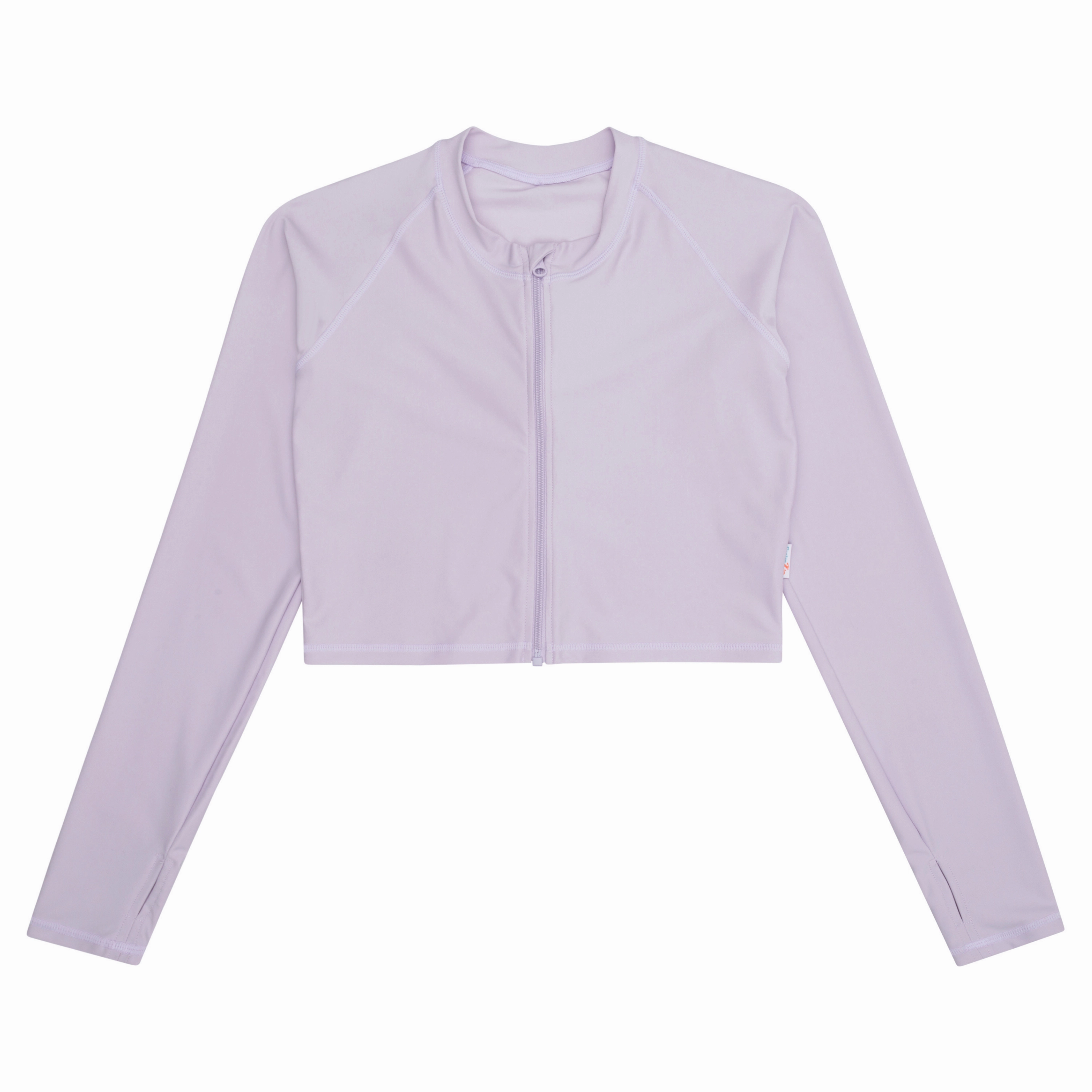 Women's Long Sleeve Crop Rash Guard | ???Orchid???