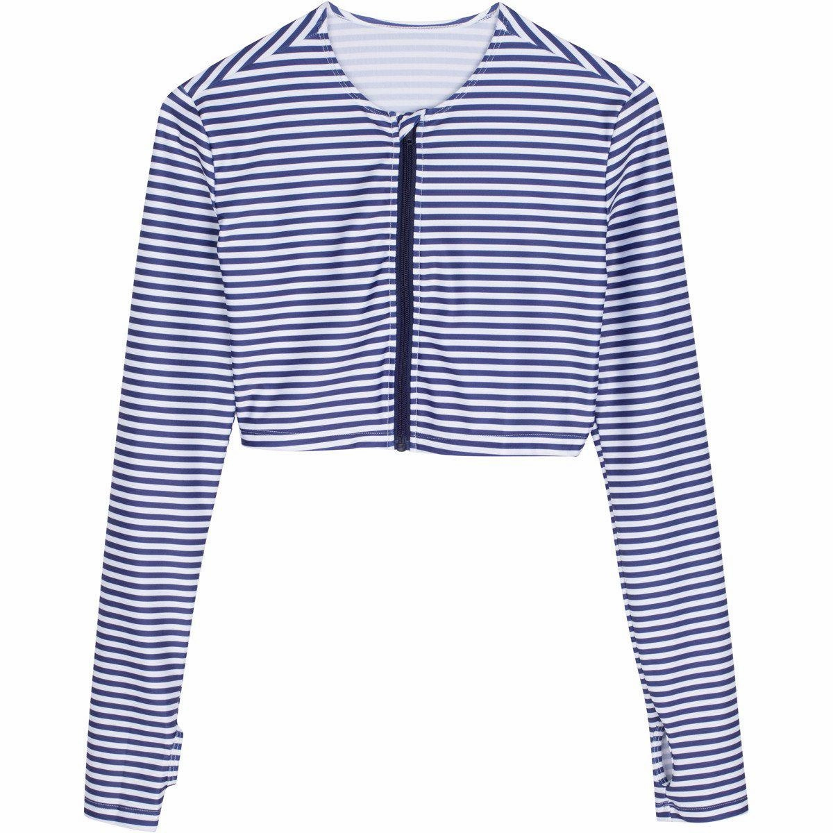 Women's Long Sleeve Crop Rash Guard | ???Stunner???