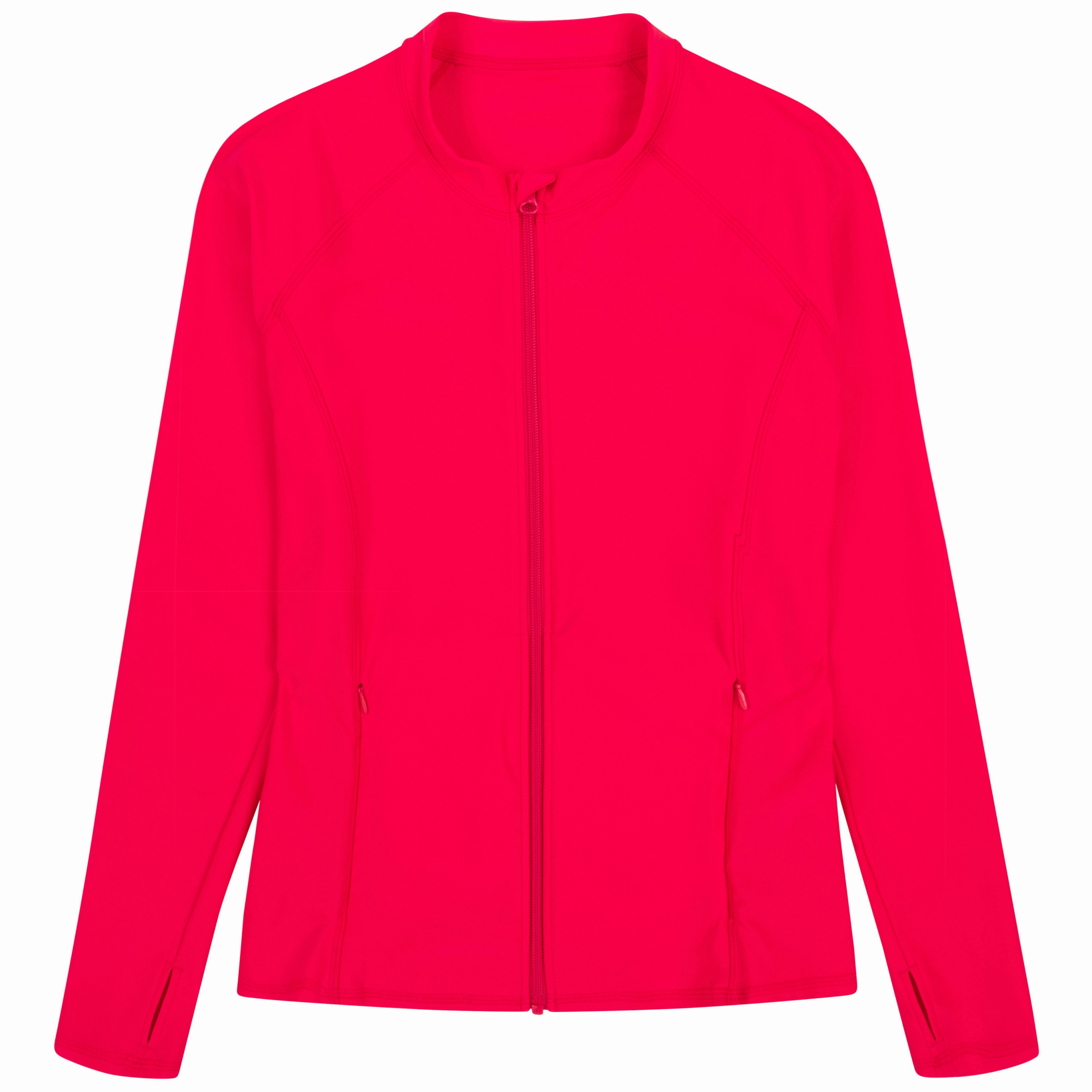 Women's Long Sleeve Rash Guard with Pockets | "Red"