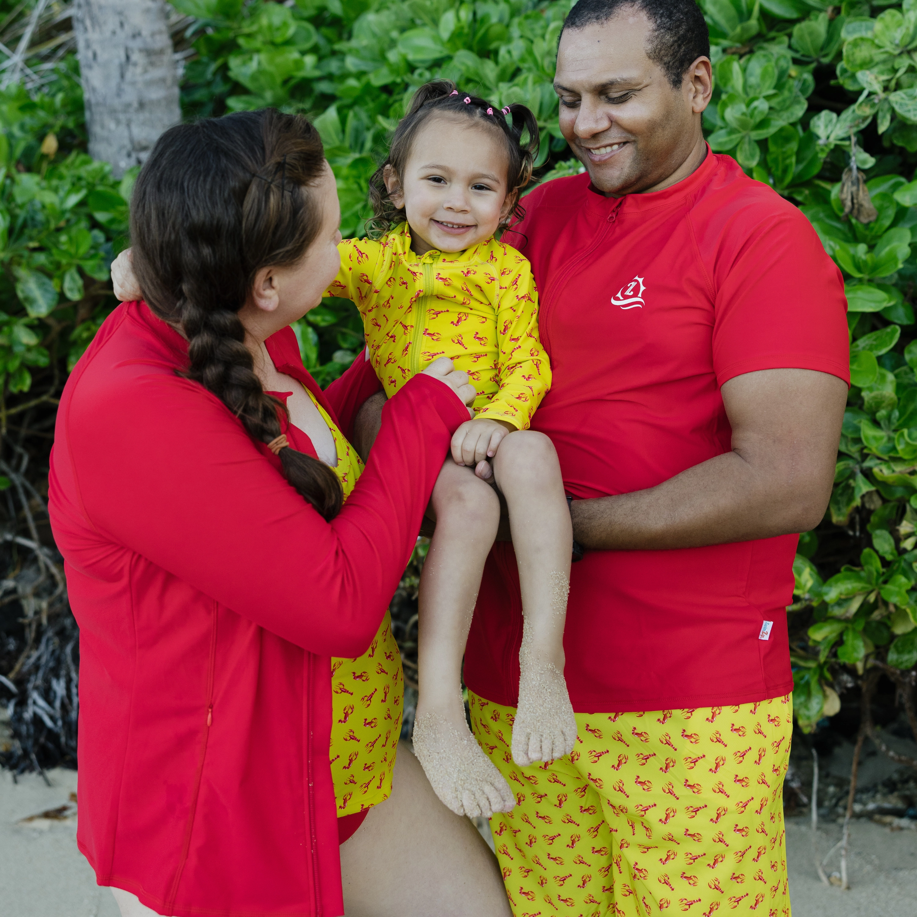 Women's Long Sleeve Rash Guard with Pockets | "Red"