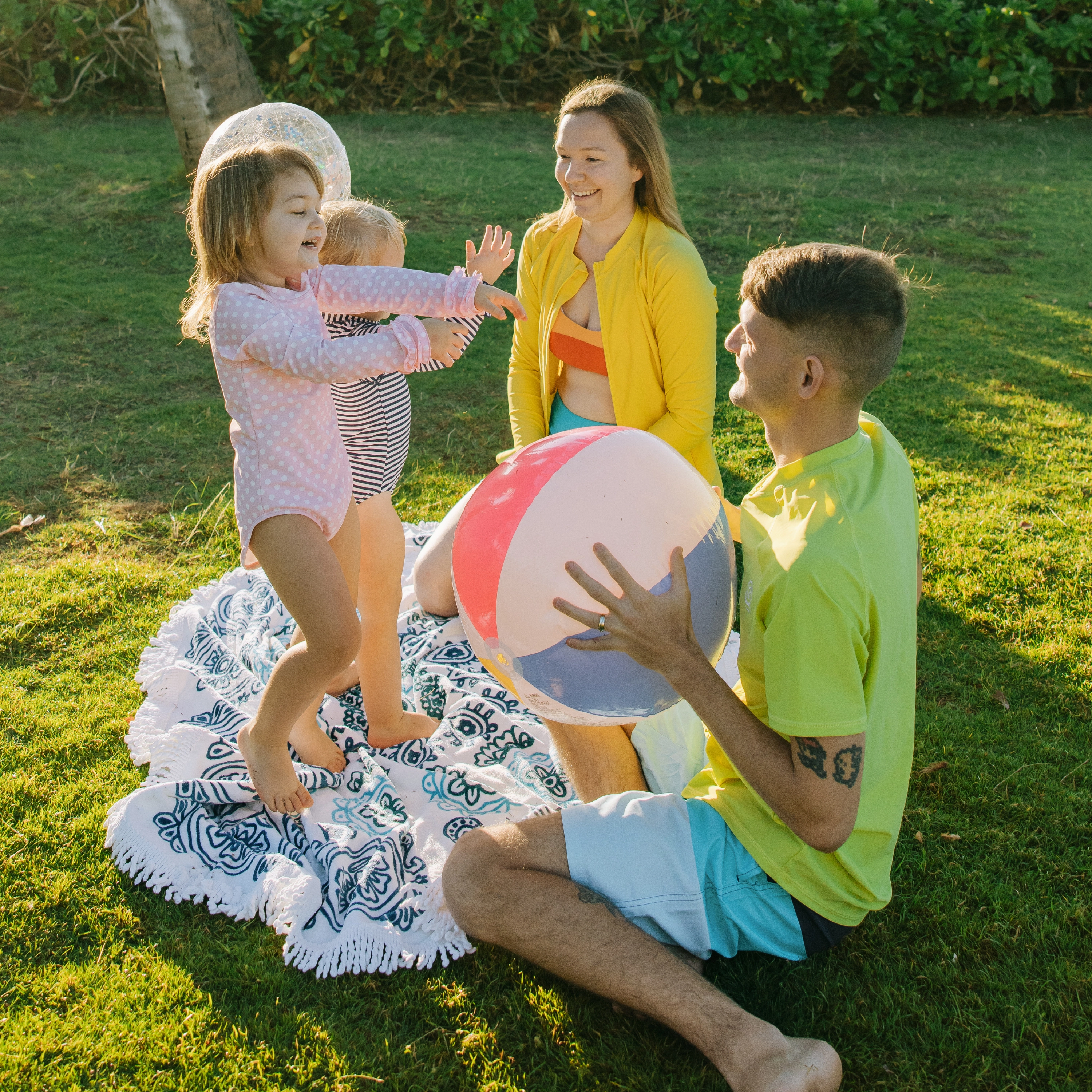 Women's Long Sleeve Rash Guard with Pockets | "Yellow"