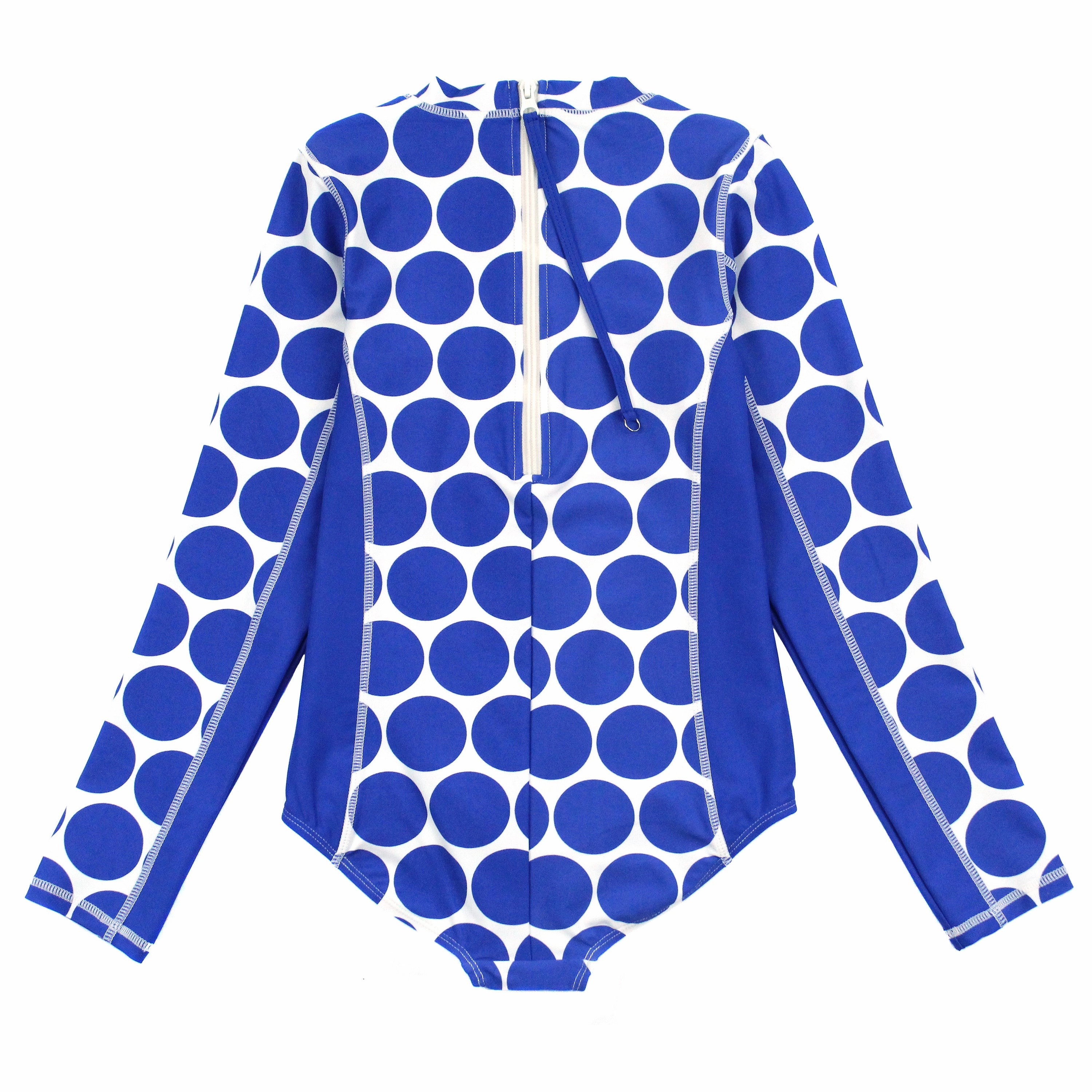Women's Long Sleeve Surf Suit (One Piece Bodysuit) - "Oversized Dot???