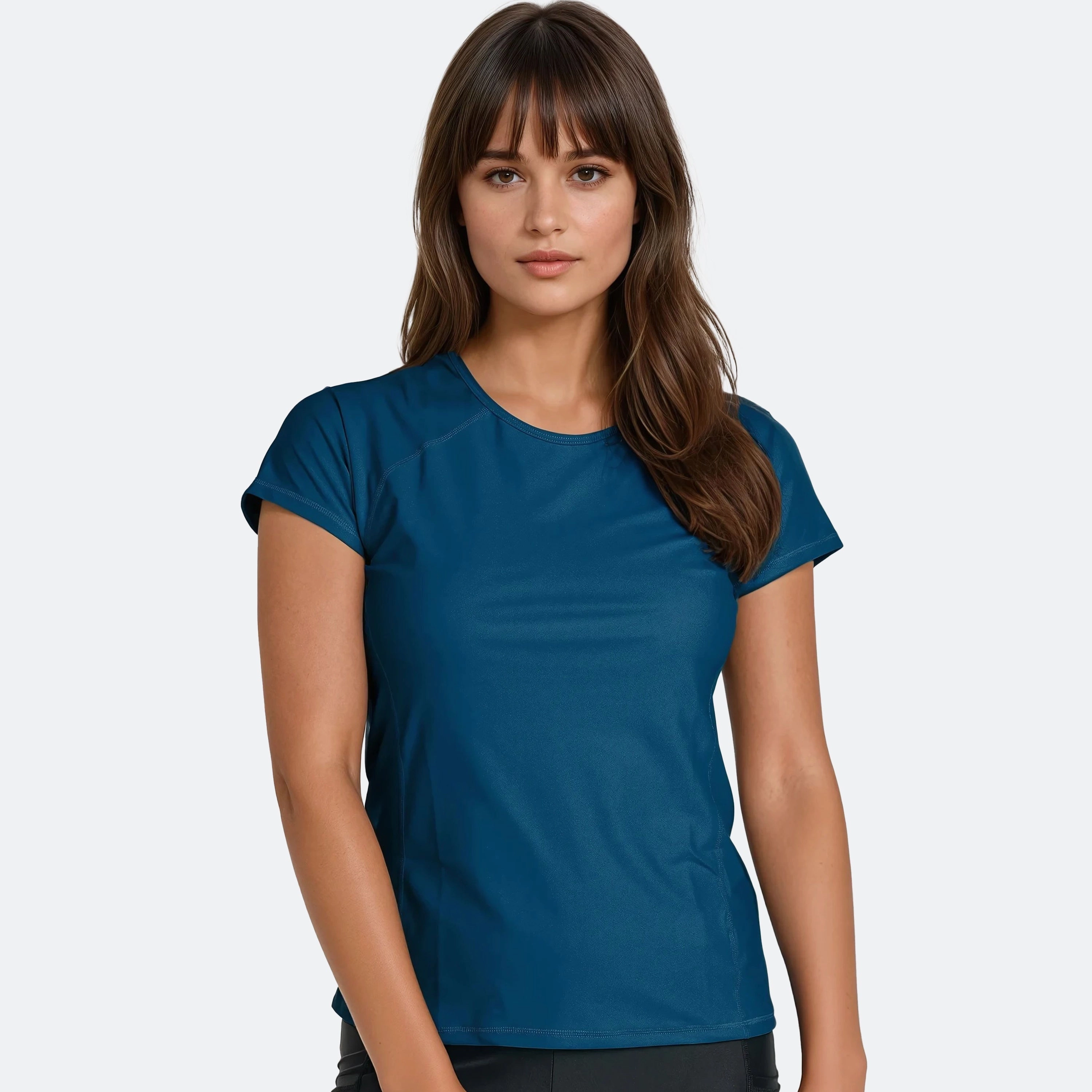 Women's Loose Fit Short Sleeve Adele Swim Top