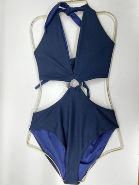 Women's Natura Paloma One Piece Classic Swimsuit In Navy