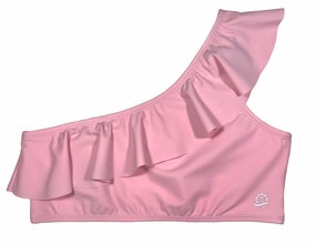 Women's One Shoulder Bikini Top - ???Pink???