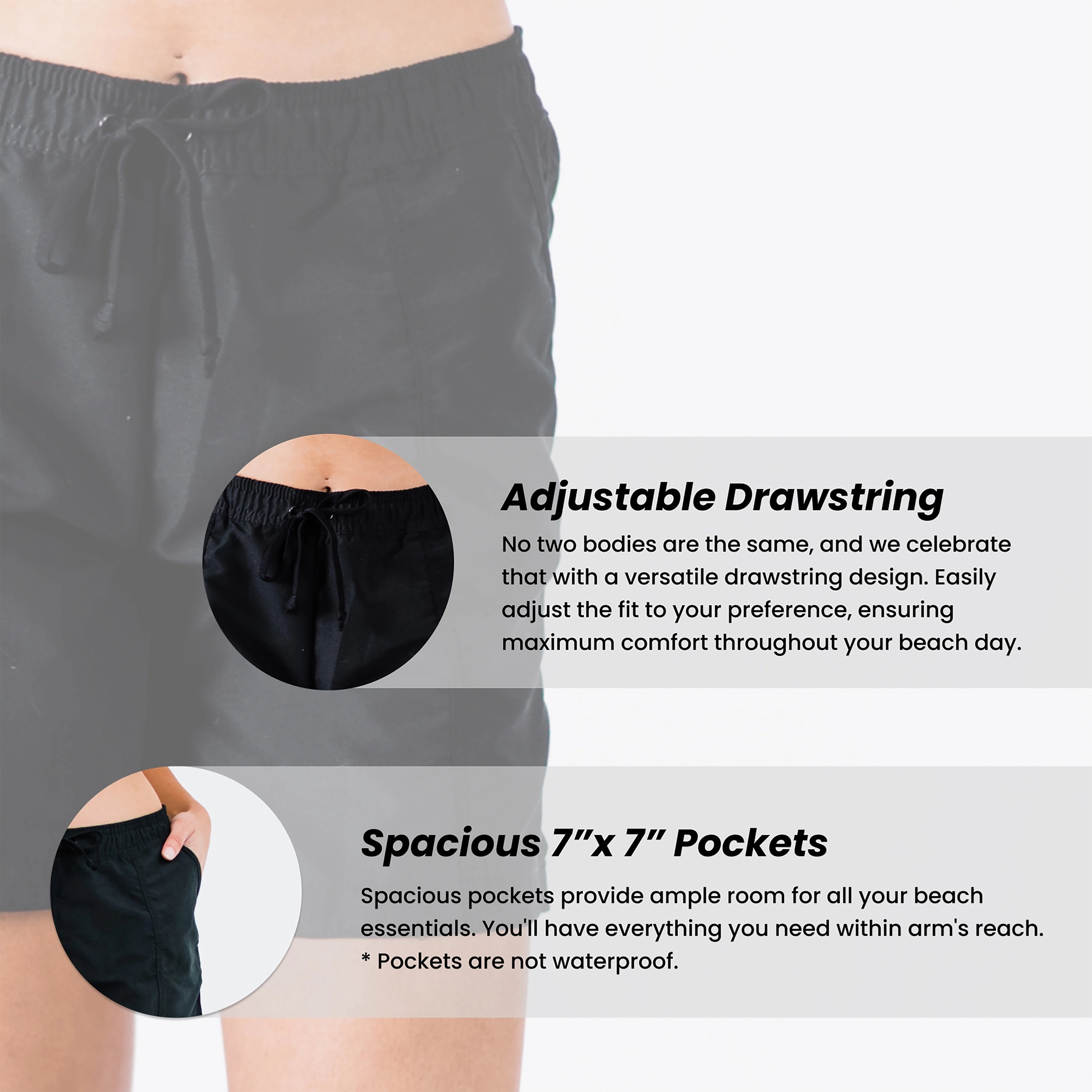 Women's Plus 7" Board Shorts - Patterns