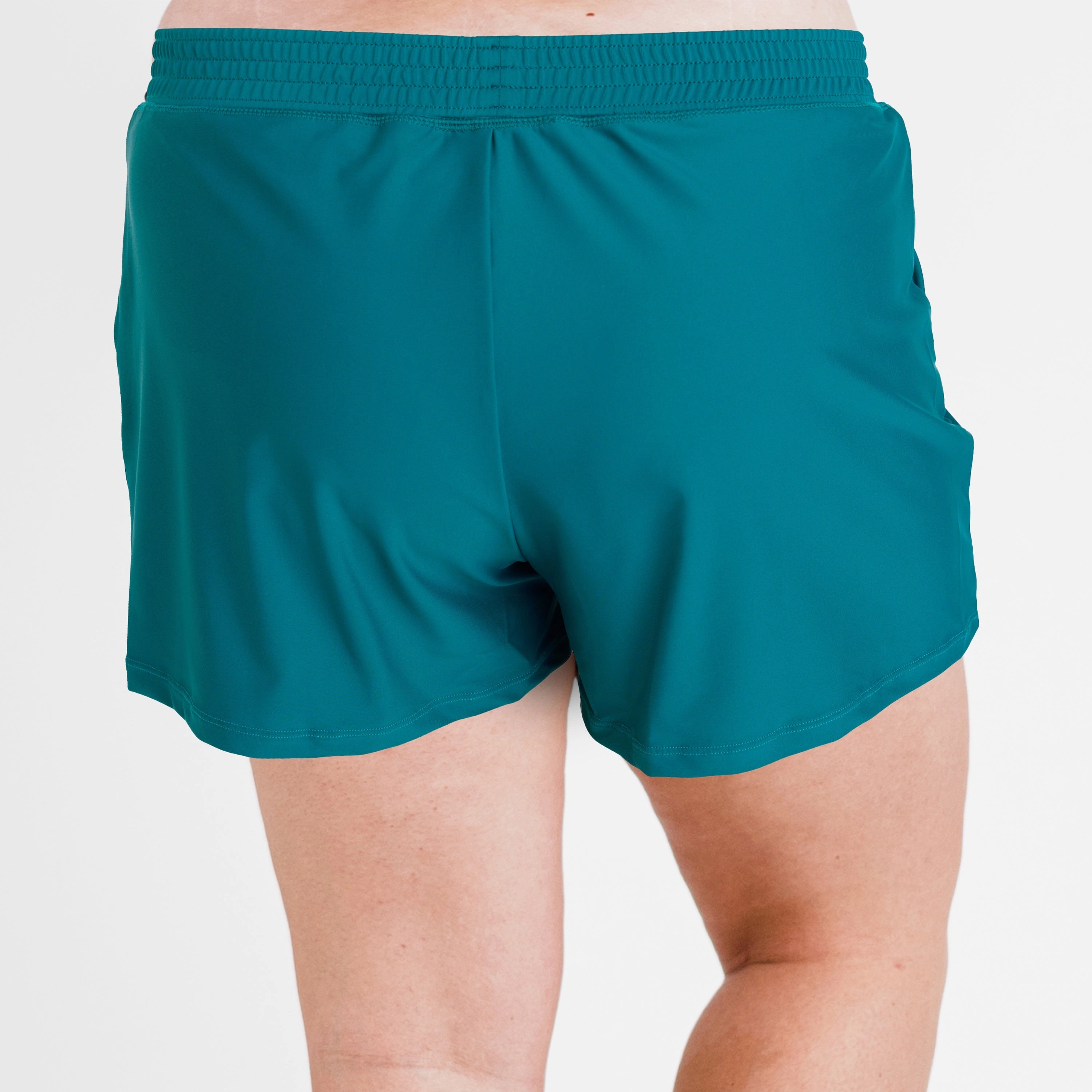 Women's Plus Classic Fit Swim Shorts With Panty