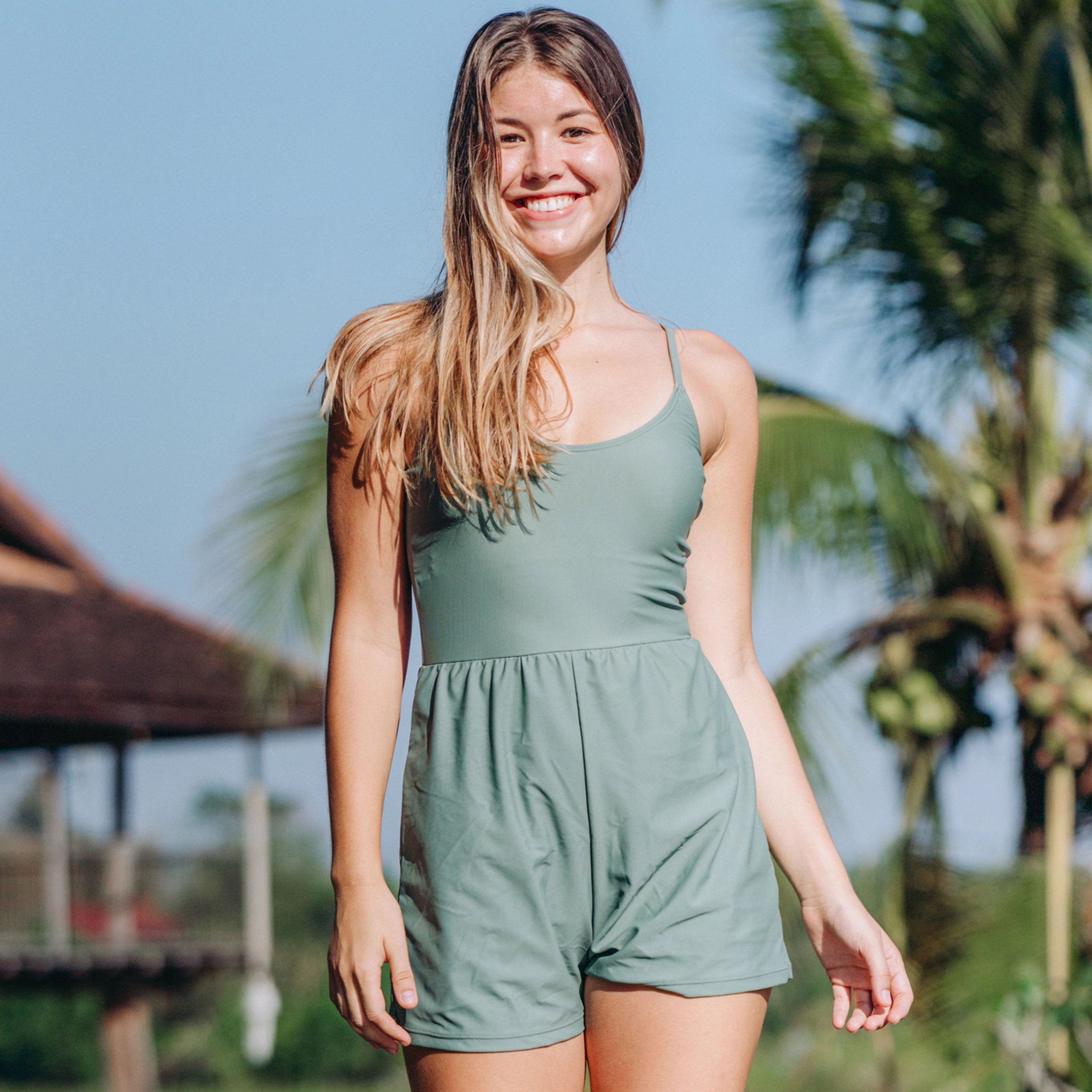 Women's Plus Ivy Swim Romper