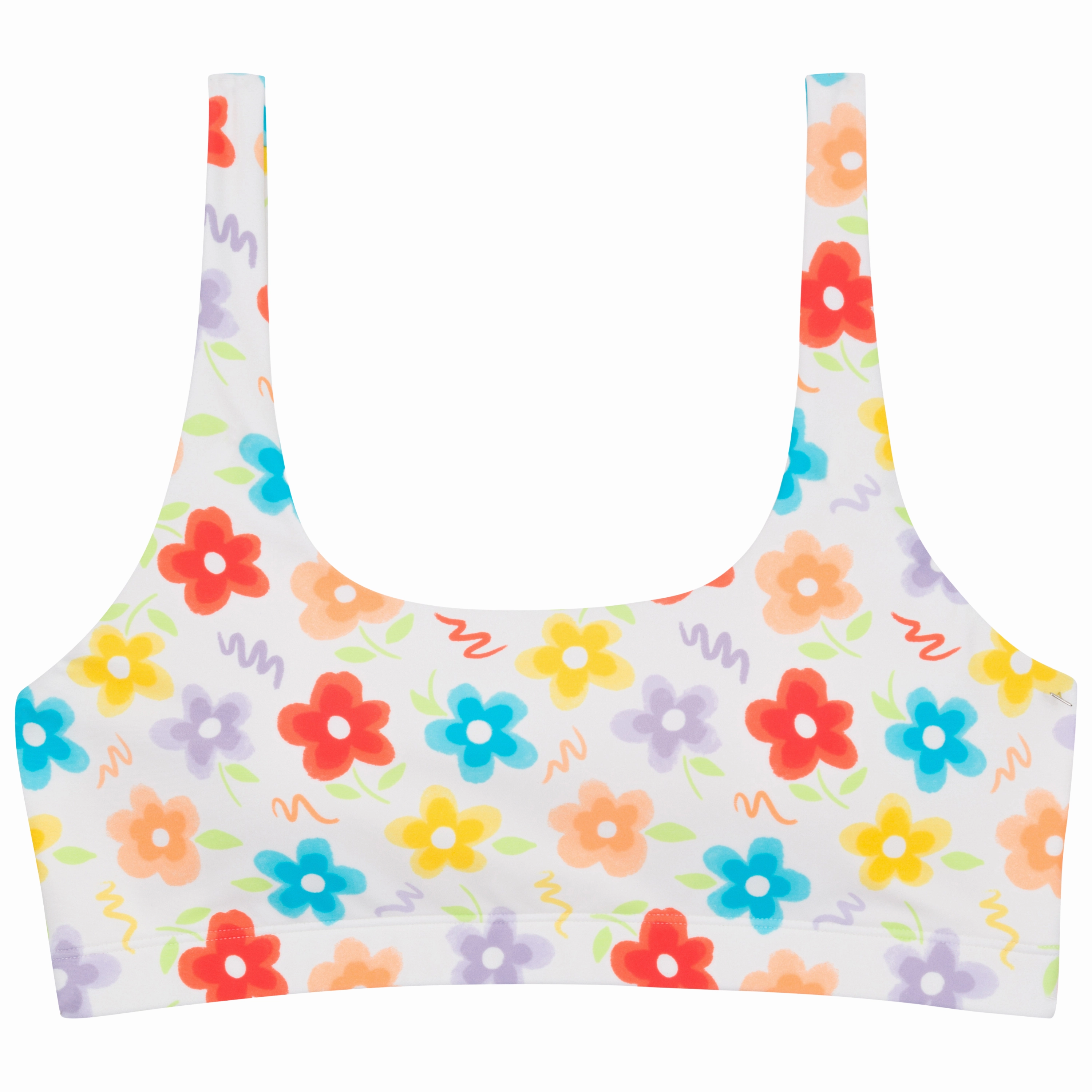 Women's Scoop Neck Bikini Top | "Blossom"
