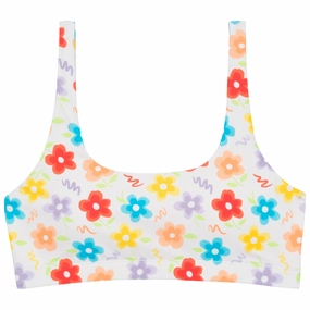 Women's Scoop Neck Bikini Top | "Blossom"