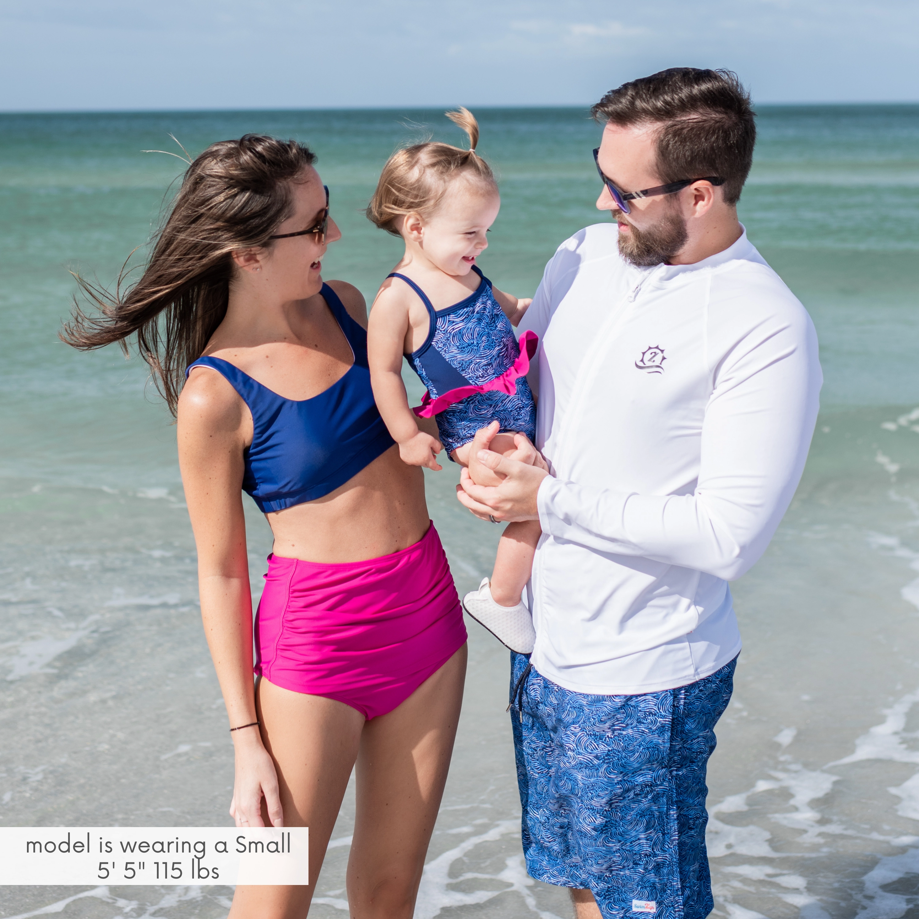 Women's Scoop Neck Bikini Top | "Navy"