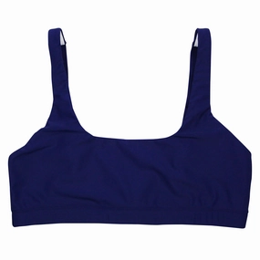Women's Scoop Neck Bikini Top | "Navy"