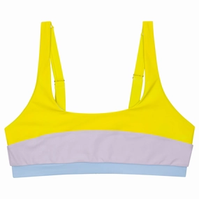 Women's Scoop Neck Bikini Top | "Orchid Daze"