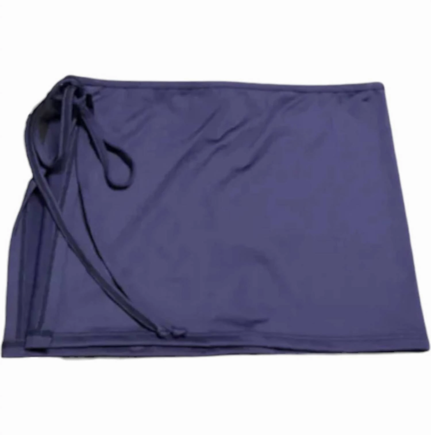Women's Solid Sarong In Navy