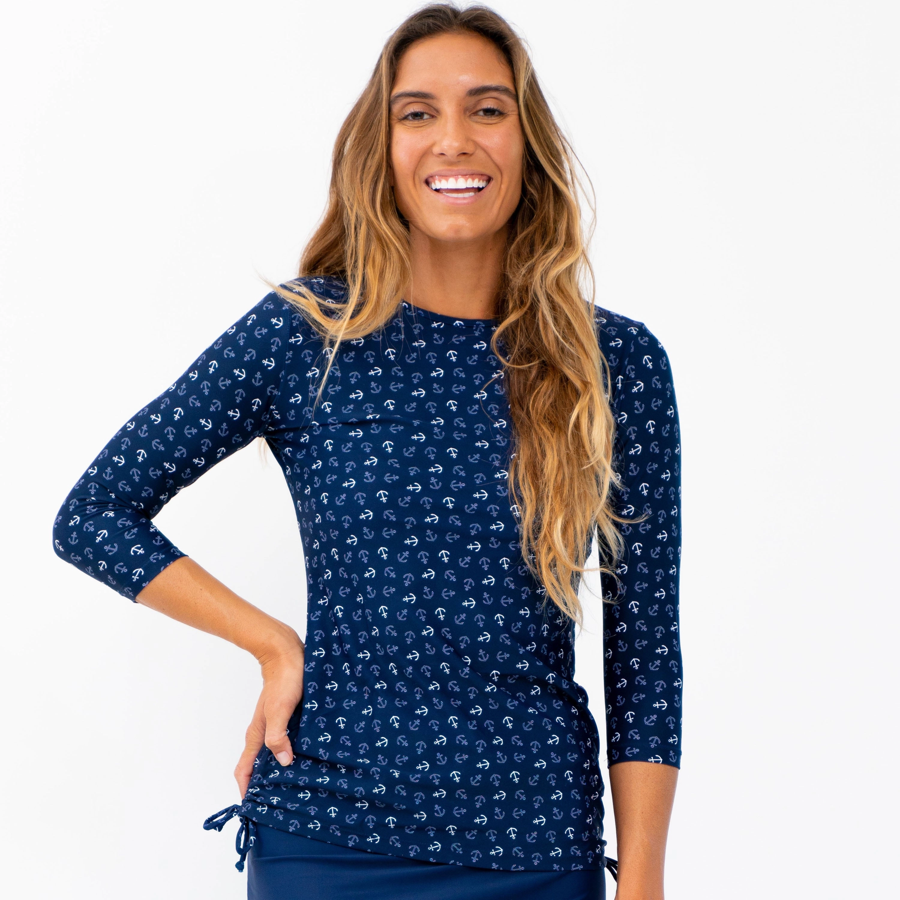 Women's Women's 3/4 Sleeve Rash Guard Margaux Swim Top