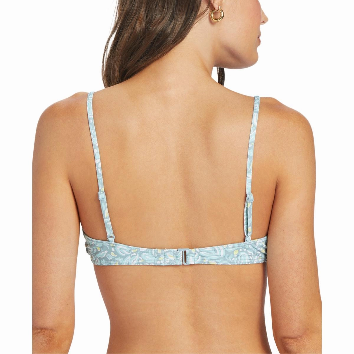Womens Paisley Underwire Bikini Swim top