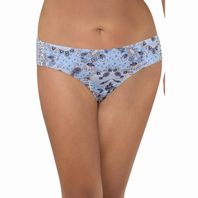 Womens Printed Nylon Swim Bottom Separates