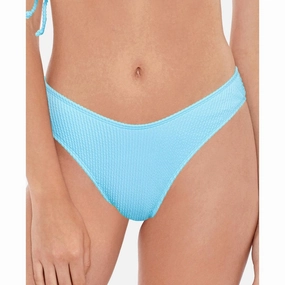 Womens Ribbed Lined Swim Bottom Separates