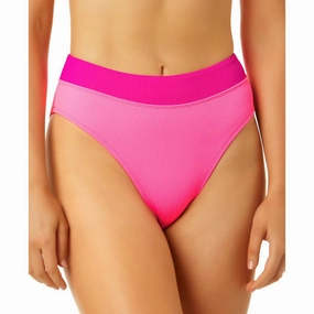 Womens Ribbed Nylon Swim Bottom Separates