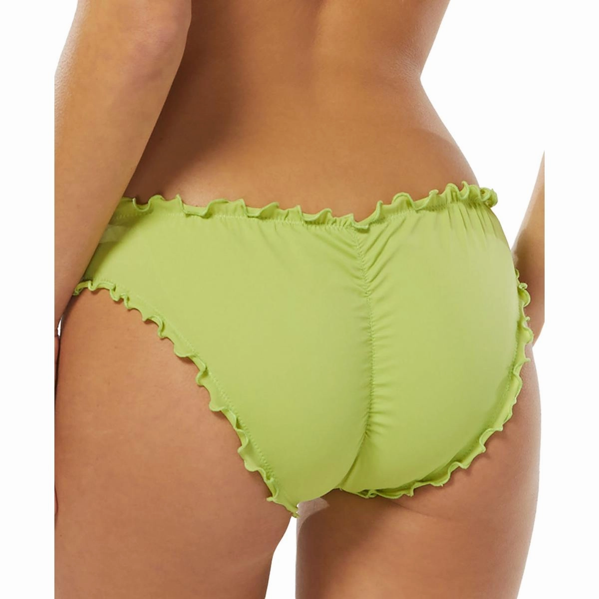 Womens Ruffled Hipster Swim Bottom Separates