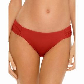 Womens Shirred Lined Swim Bottom Separates