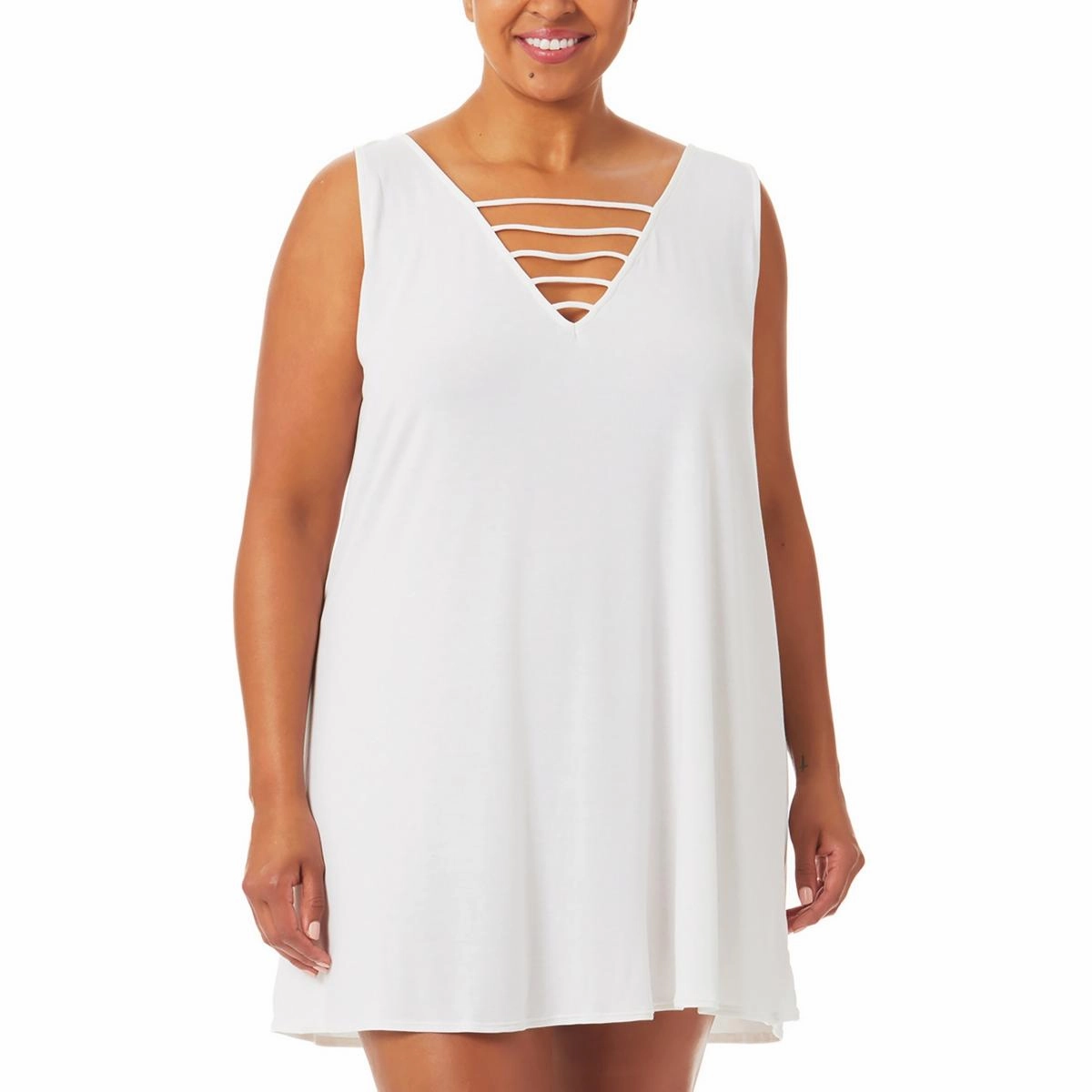 Womens Strappy Dress Cover-Up