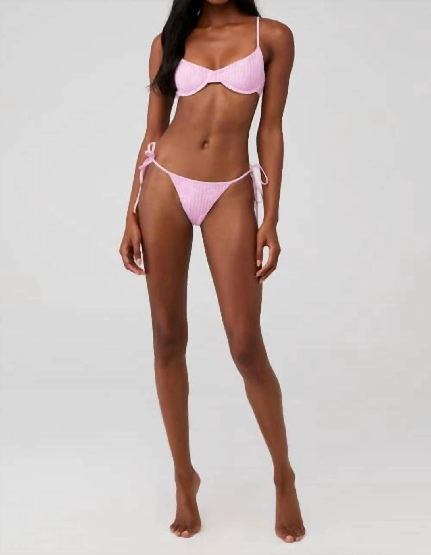 X Pamela Anderson Venice Cheeky Bikini Bottom In Pink Dream