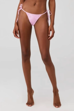 X Pamela Anderson Venice Cheeky Bikini Bottom In Pink Dream