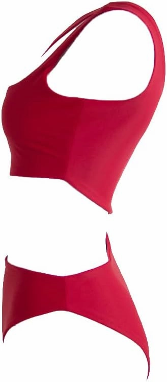 YELAIVP Women's Cutout One Piece Swimsuit Sexy One Shoulder High Cut Bathing Suit Bikini