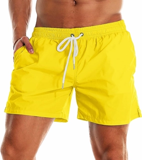 YnimioAOX Men's Swim Trunks Quick Dry Beach Shorts Swimwear Bathing Suit