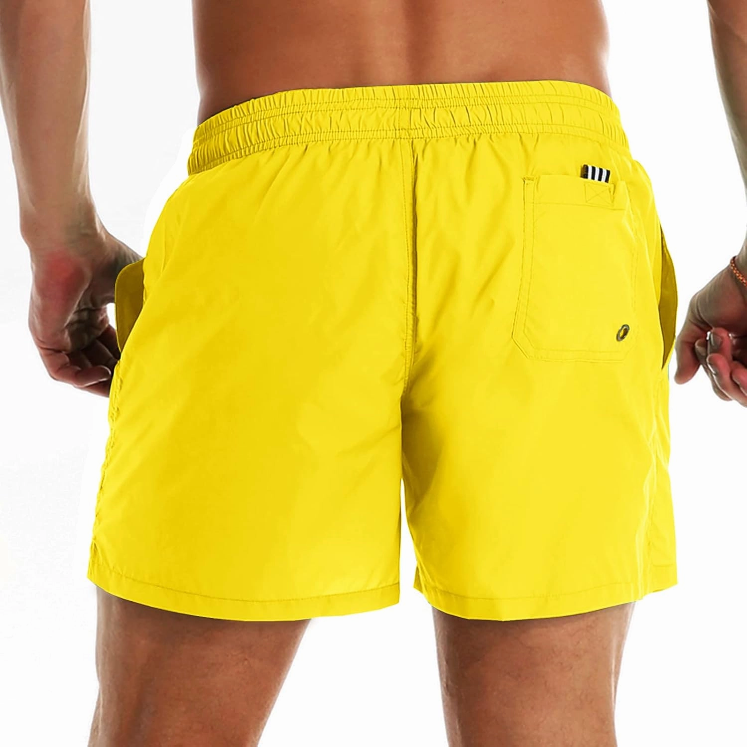 YnimioAOX Men's Swim Trunks Quick Dry Beach Shorts Swimwear Bathing Suit