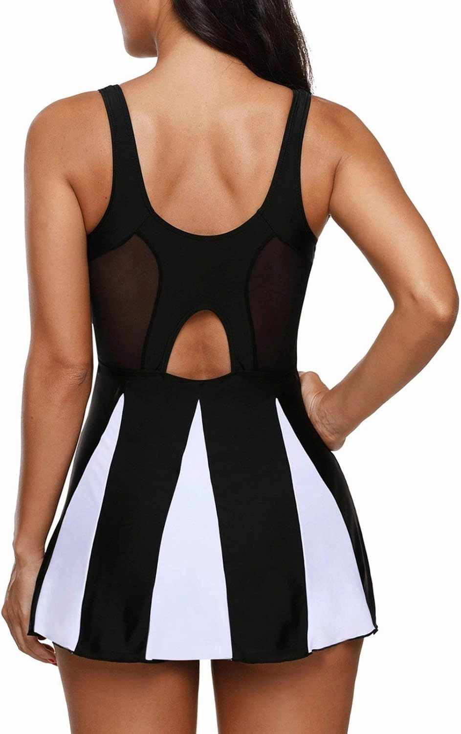 Zando Swim Suits for Women 2025 Swim Dress Womens SwimsuitsBathing Suits Swim Skirt One Piece Swimsuit Tummy Control