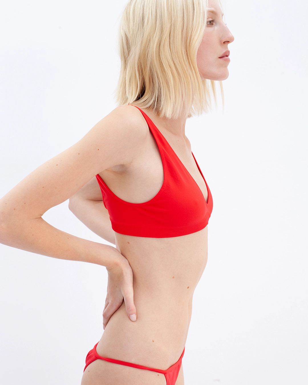 ZESTFUL Bikini Bottoms | Bright Red