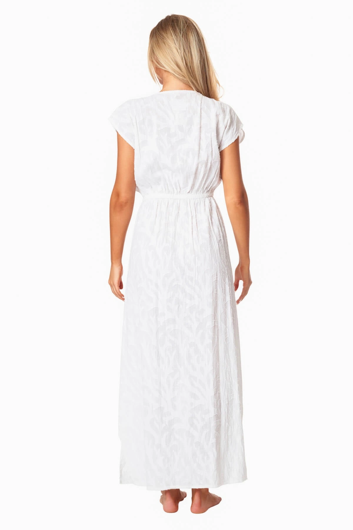 Zumi Pattern Cover Up Maxi Dress