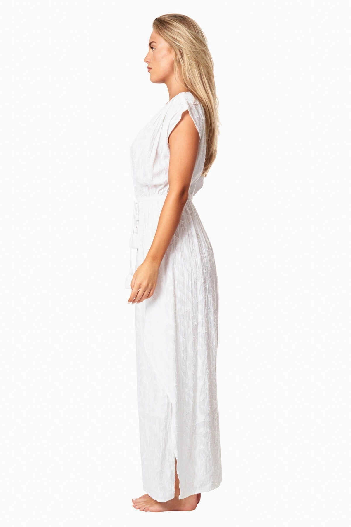 Zumi Pattern Cover Up Maxi Dress